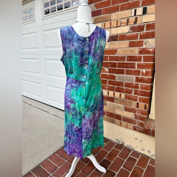 Vintage Batik Tie Dye Sundress - Picture 4 of 7